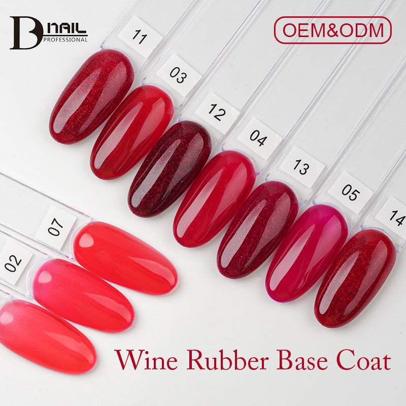 ICE BD | Wine Rubber Base Coat